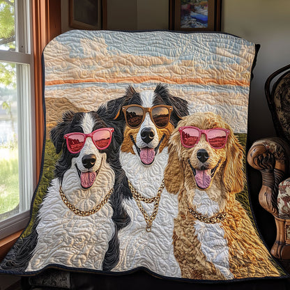 Canine Vibes CP1605036CL Quilt
