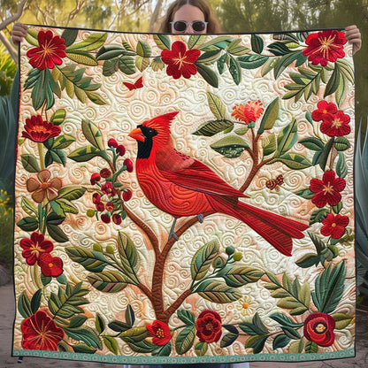 Red Cardinal WJ2709019CL Quilt