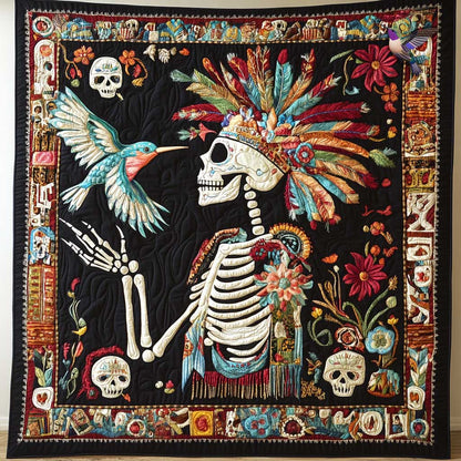 Calavera And Hummingbird Harmony WN2610044CL Quilt