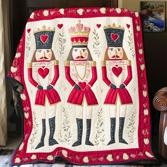 Heart Valentine Nutcracker WY0301046CL Quilt