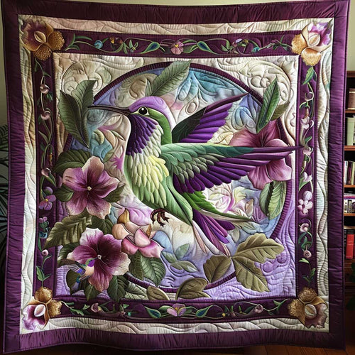 Mystical Hummingbird Flight WN2310040CL Quilt
