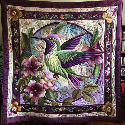 Mystical Hummingbird Flight WN2310040CL Quilt
