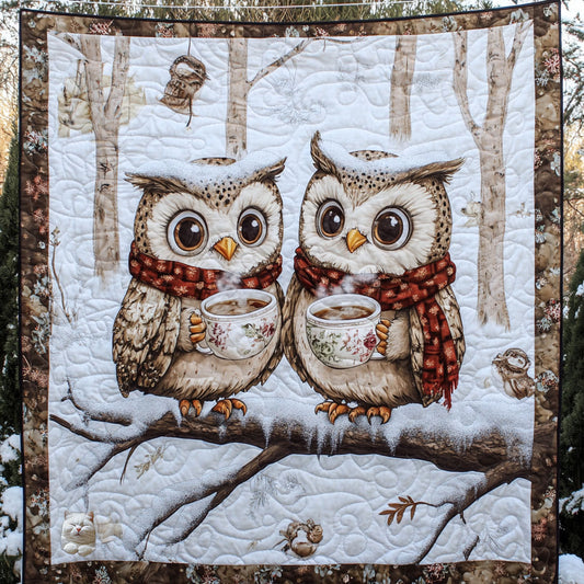 Owl Winter WT2110019CL Quilt