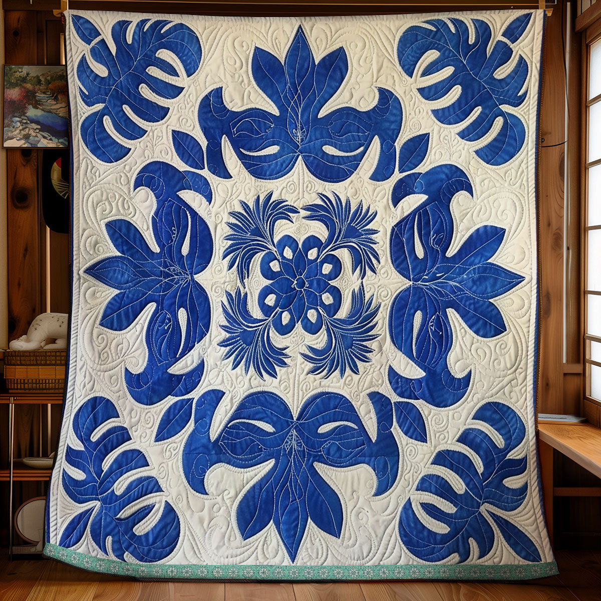 Hawaiian Rainforest Shade WN1209088CL Quilt