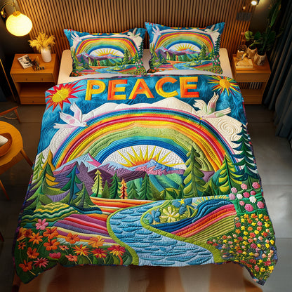 Hippie Peace WJ2510024CL Duvet Cover Set