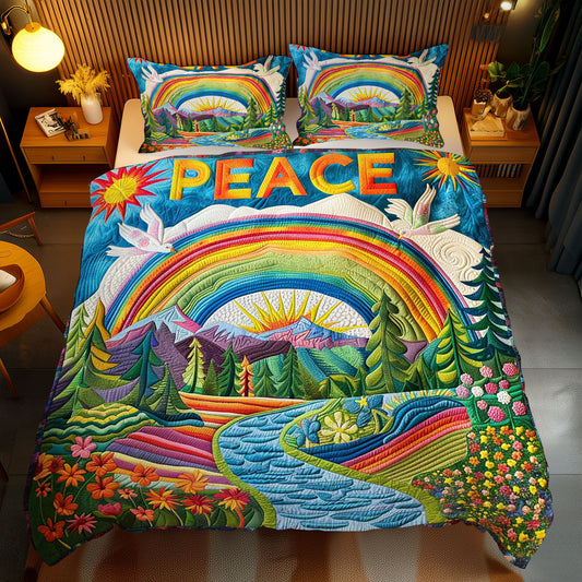 Hippie Peace WJ2510024CL Duvet Cover Set