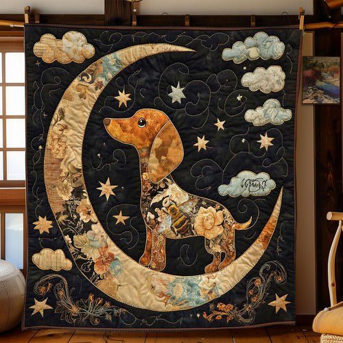 Starry Dachshund WN2312018CL Quilt