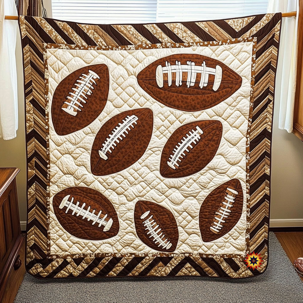 Hockey Ball WY1811003CL Quilt