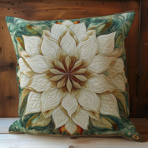 Mystic White Flower WY2501047CL Quilt Pillow Case