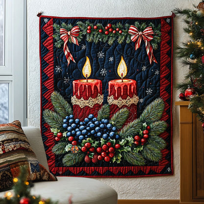 Christmas Candle WJ1511009CL Quilt