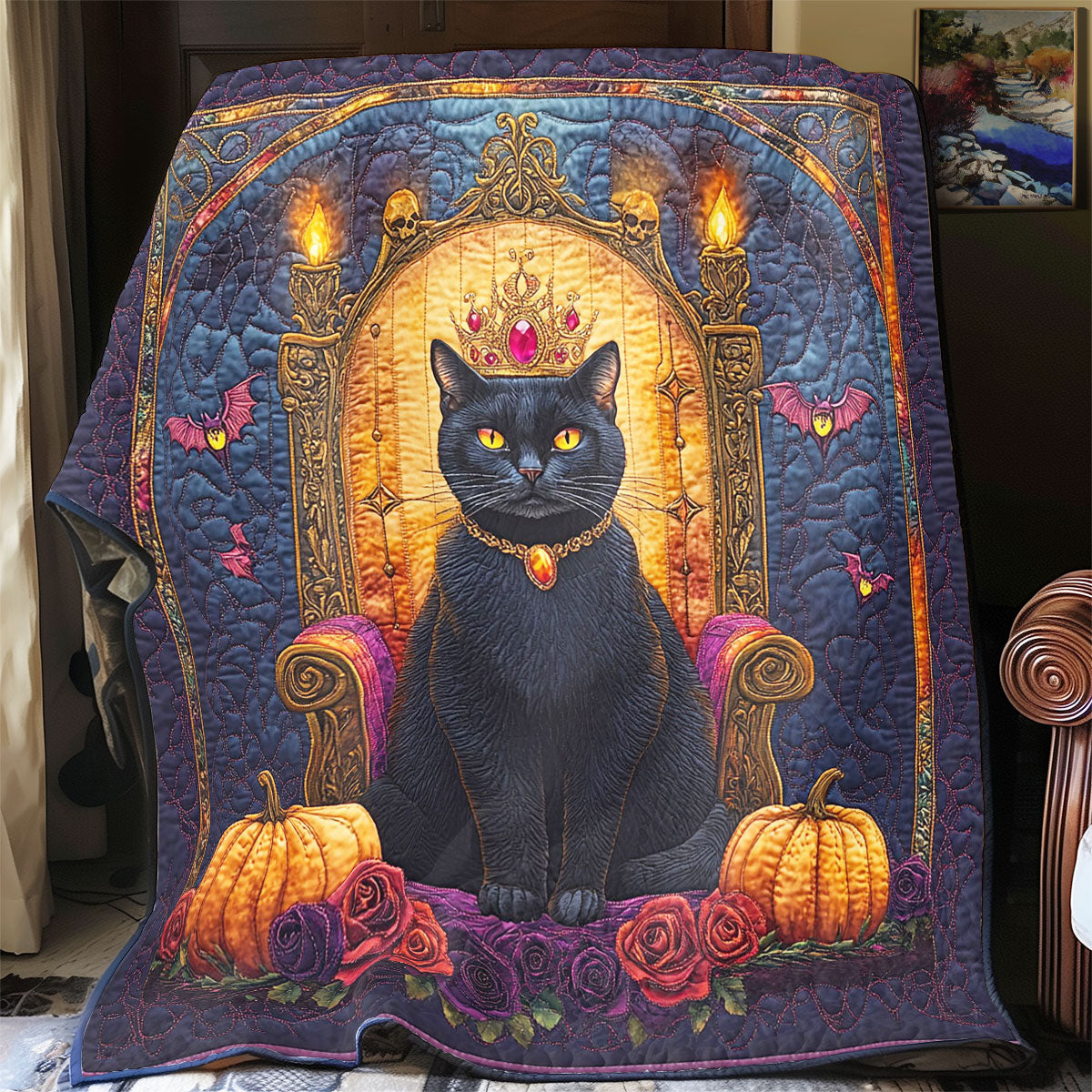 King Cat Dream CW2407037CL Quilt