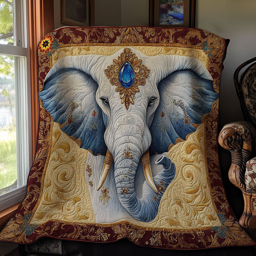 Royal Elephant WY1012047CL Quilt