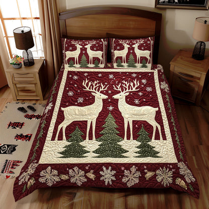 Christmas Reindeer WJ2211034CL Duvet Cover Set