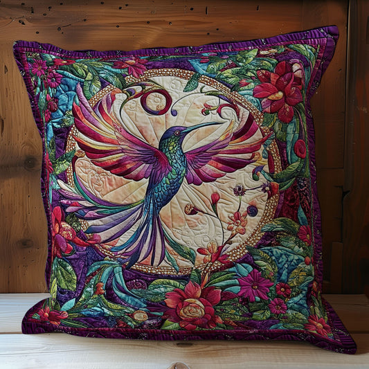 Beautiful Hummingbird WY0301078CL Quilt Pillow Case