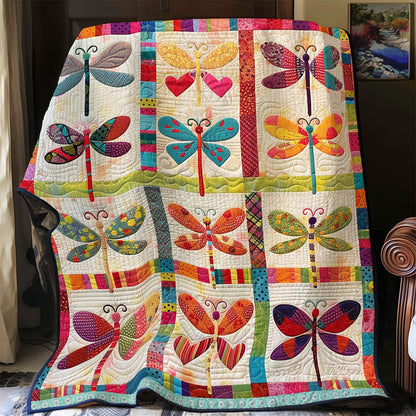 Patchwork Dragonflies WJ1209022CL Quilt