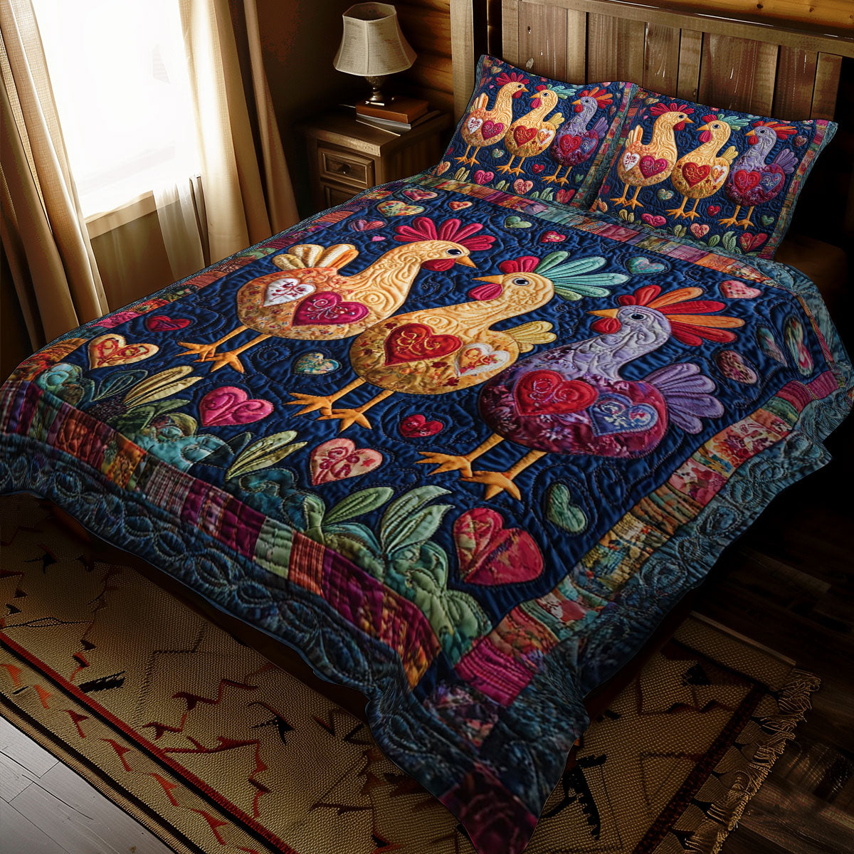 Chicken WJ1911032CL Duvet Cover Set