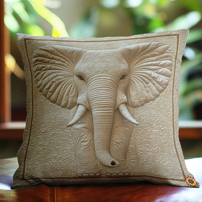 Elephant WY2611045CL Quilt Pillow Case