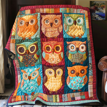 Owl Patchwork  WX2112035CL Quilt