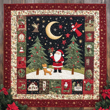 Dog’s Christmas Night Sky WN2709159CL Quilt