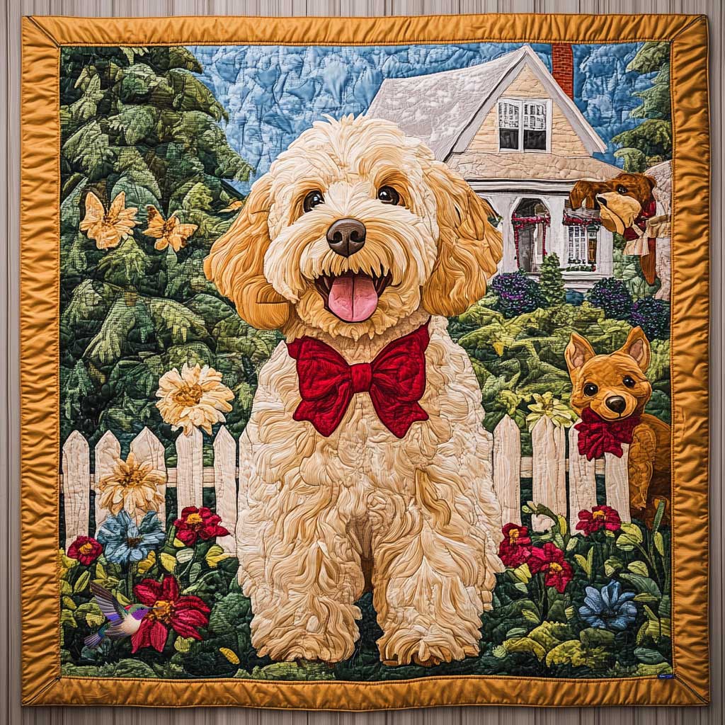 Butler Golden Doodle WP0310011CL Quilt