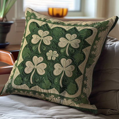 Irish Shamrock WJ0611035CL Quilt Pillow Case
