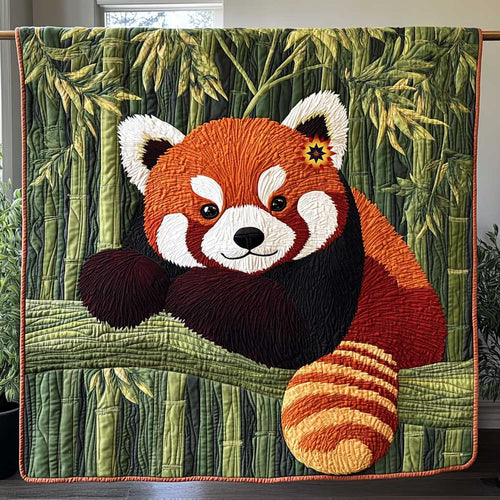 Bamboo Forest Red Panda WP2611012CL Quilt