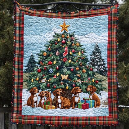 Dachshund WU1410032CL Quilt