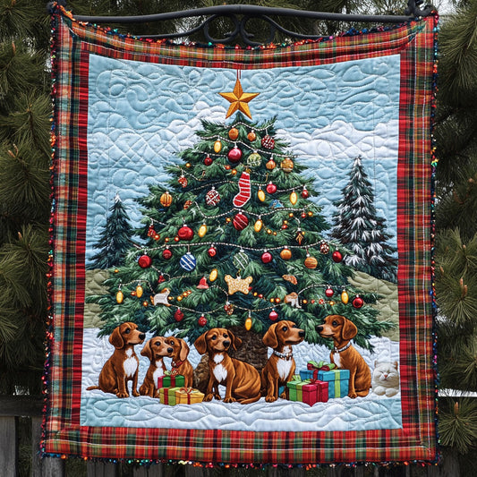 Dachshund WU1410032CL Quilt