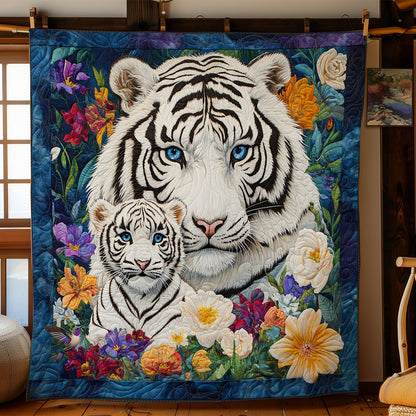 Tiger Family WY2111033CL Quilt