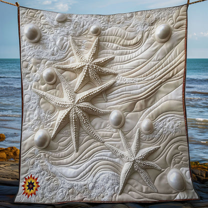 Pearl Starfish WY2711026CL Quilt