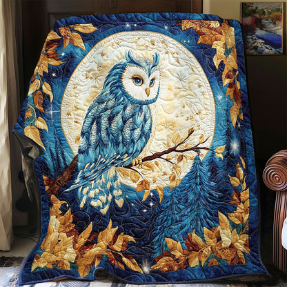 Owl In Autumn Night WY0202044CL Quilt