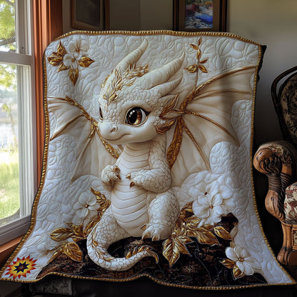 Baby White Dragon WY2611004CL Quilt