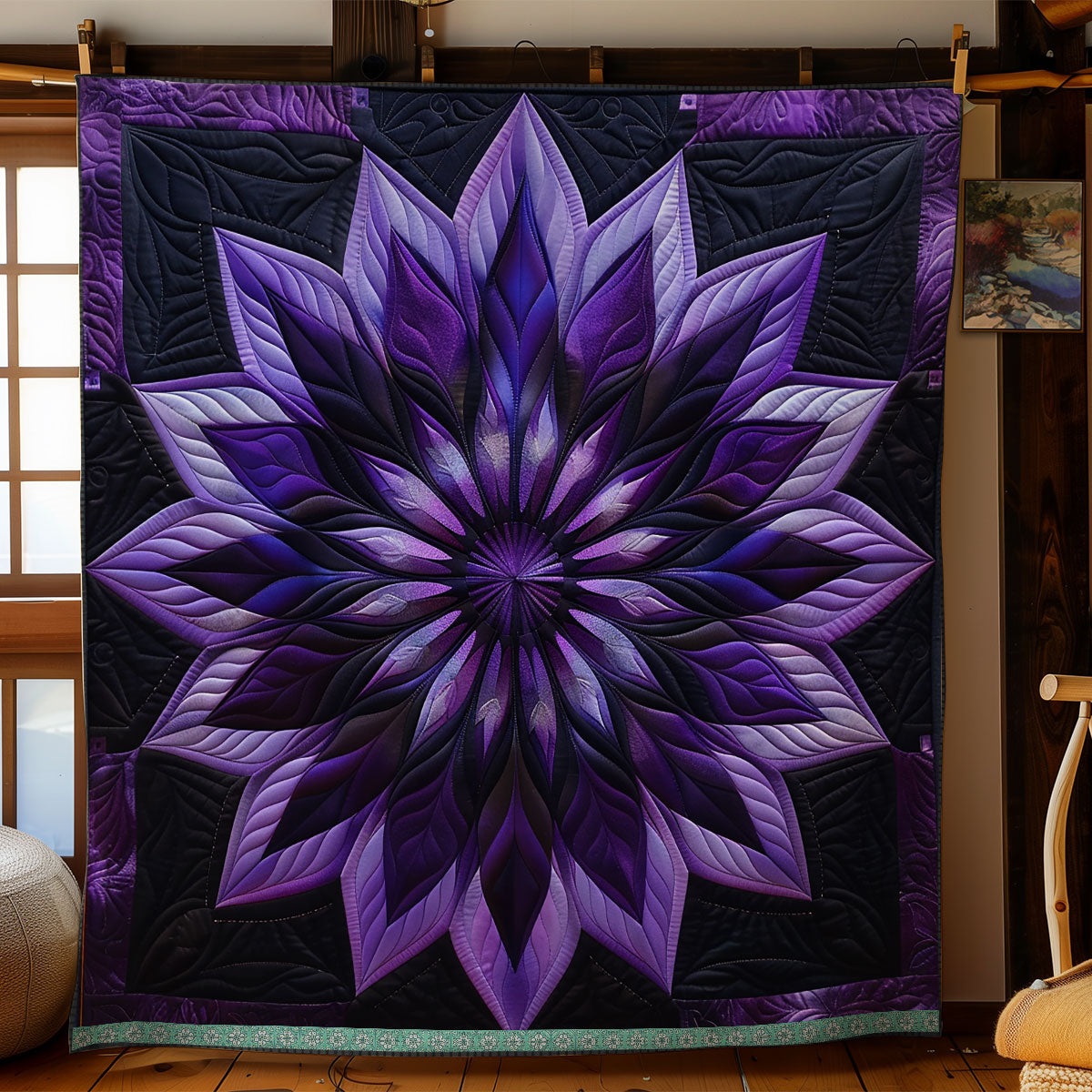 Purple Mirage Dreams WN1309041CL Quilt