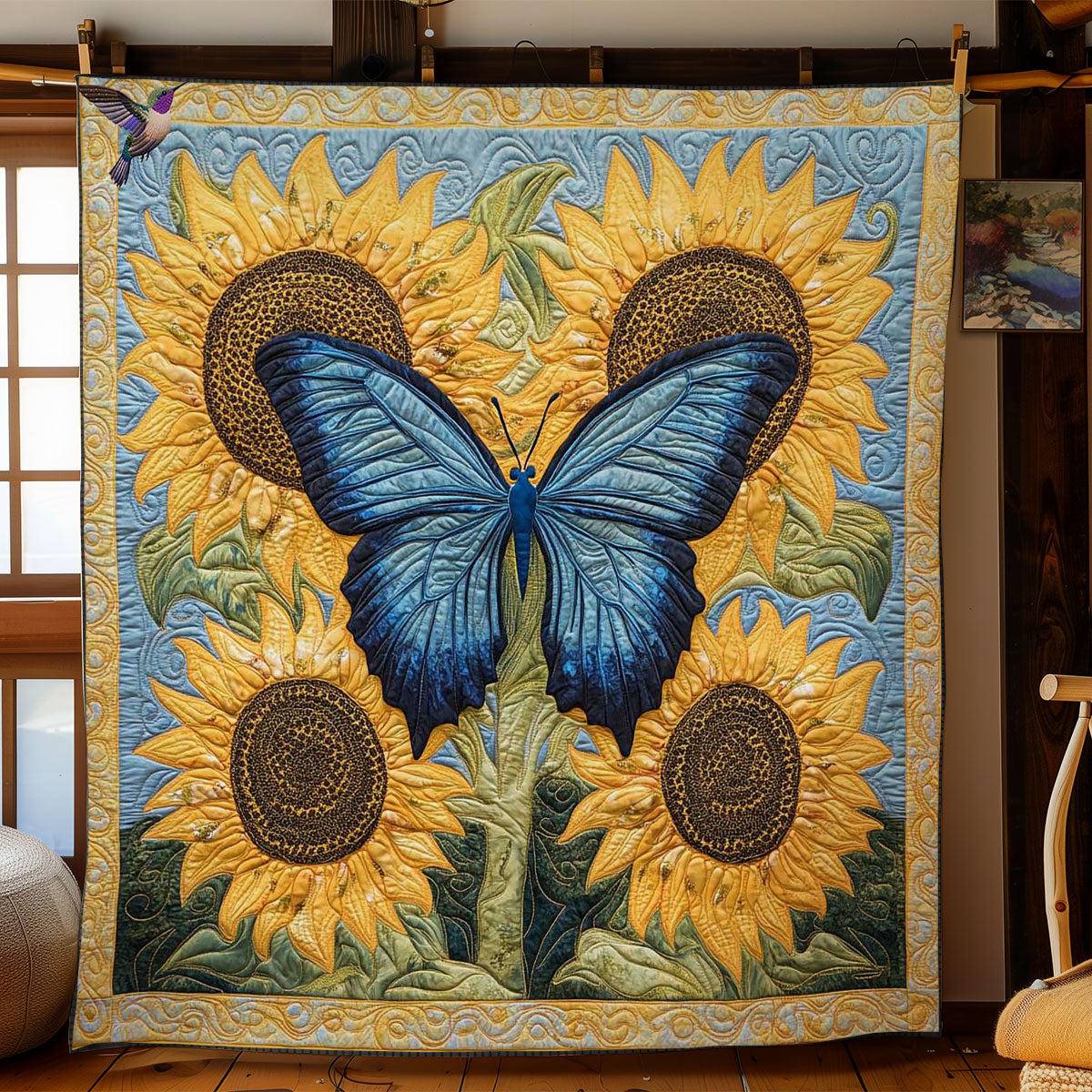 Butterfly Garden WN1511008CL Quilt