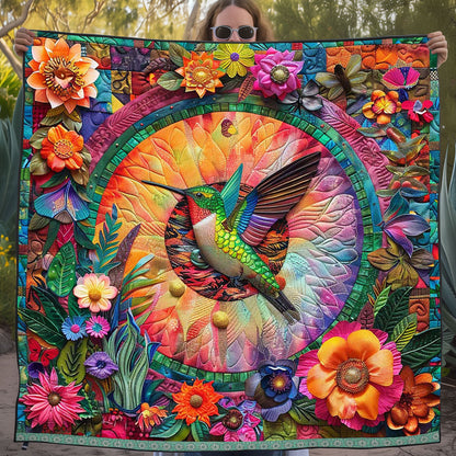 Tropical Hummingbird WJ2709024CL Quilt