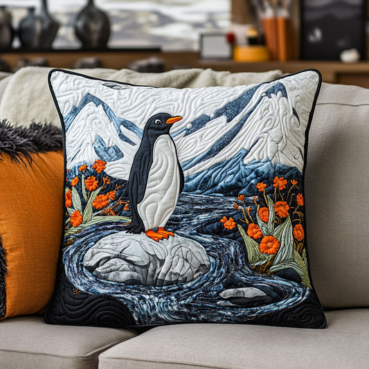 Penguin Winter WT2803039CL Quilt Pillow Case