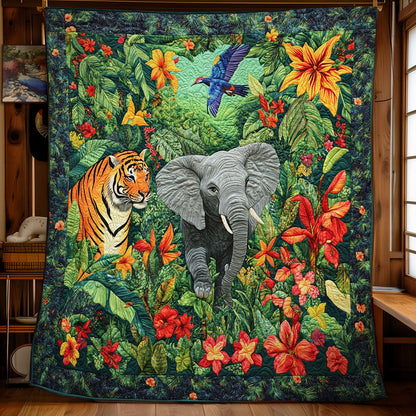 Tropical Forest WY0202076CL Quilt