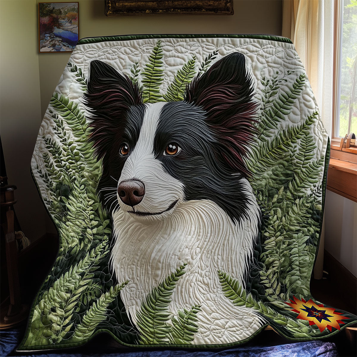 Border Collie WY2311009CL Quilt