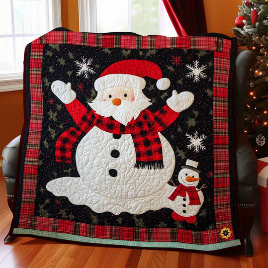 Christmas Snow Santa WJ0912006CL Quilt