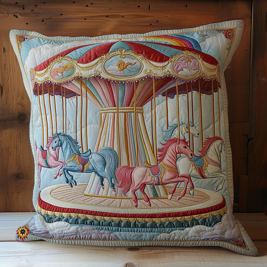 Pastel Carousel WY2212052CL Quilt Pillow Case