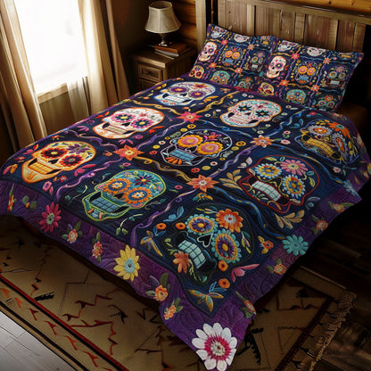 Calavera Sugar Skulls WJ2009029CL Duvet Cover Set