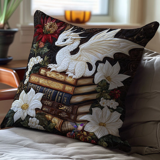 Dragon With Lilies WY2612095CL Quilt Pillow Case
