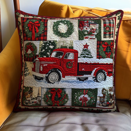 Christmas Car WJ1810031CL Quilt Pillow Case