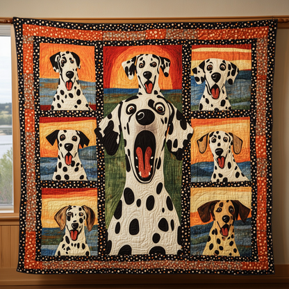 Dalmatian Scream WN2509104CL Quilt