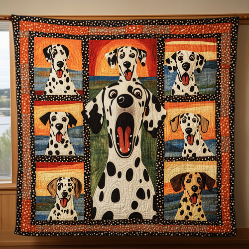 Dalmatian Scream WN2509104CL Quilt
