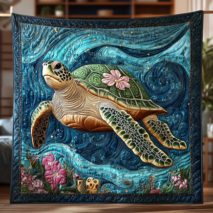 Ocean Turtle WG0101006CL Quilt