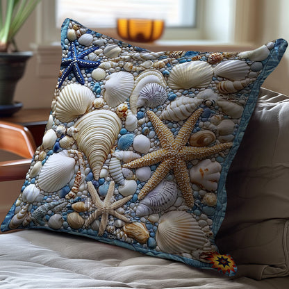 Sea Shell WY0412102CL Quilt Pillow Case