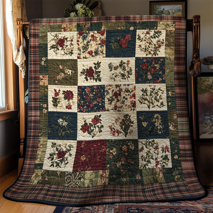 Vintage Flowers Cushion WY1302013CL Quilt