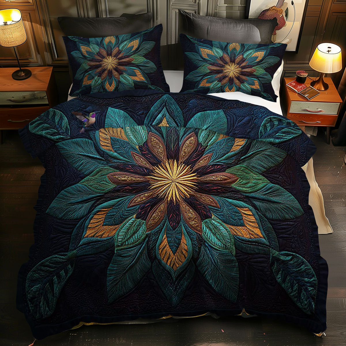 Golden Native Whispers WN0310103CL Duvet Cover Set