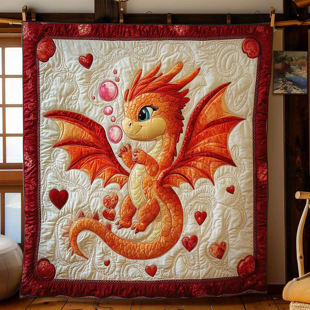 Baby Dragon WY0202002CL Quilt